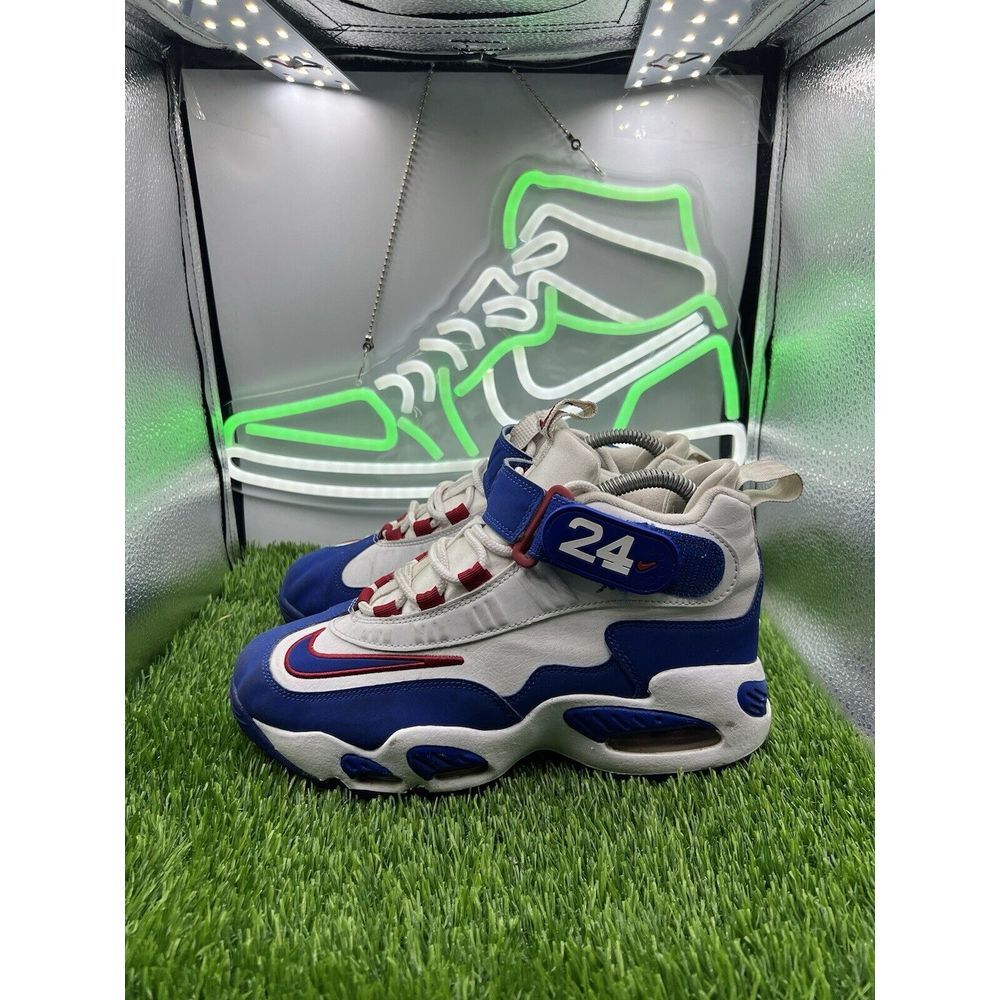 Nike Air Griffey Max 1 GS 5.5Y USA Red White Blue Basketball Shoes DX3724-100‎